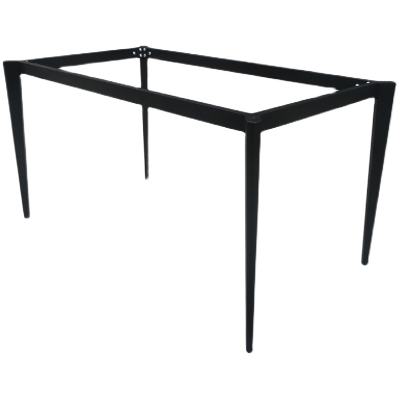 金属岩板餐桌腿工l作台支架餐厅桌脚玻璃桌架桌架办公桌会议桌脚 - 图3