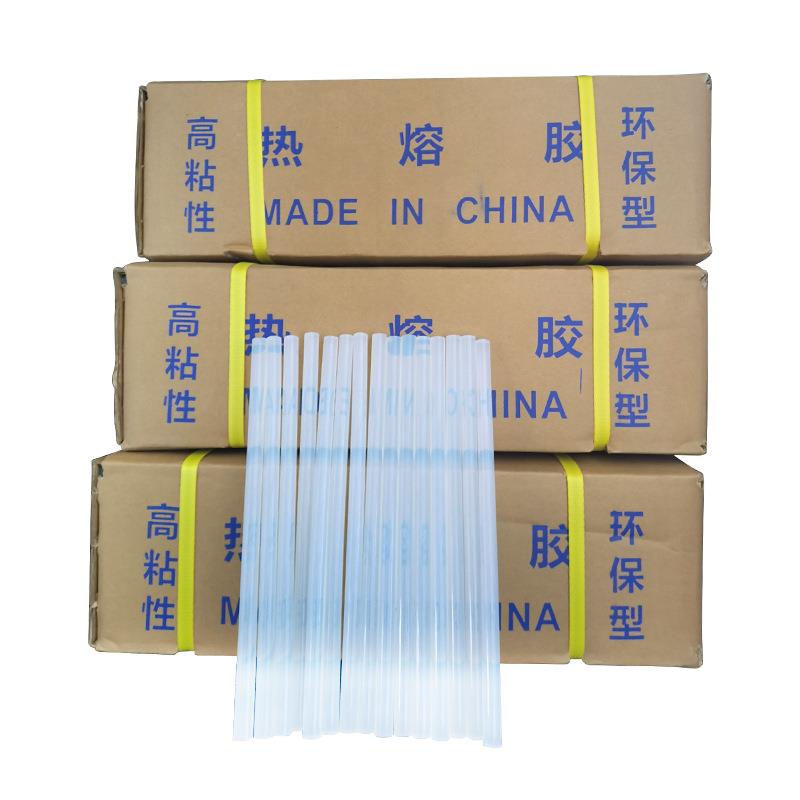热熔胶胶棒整箱7mm11mm热容胶棒瓦楞纸高粘环保白色透明胶条 - 图3