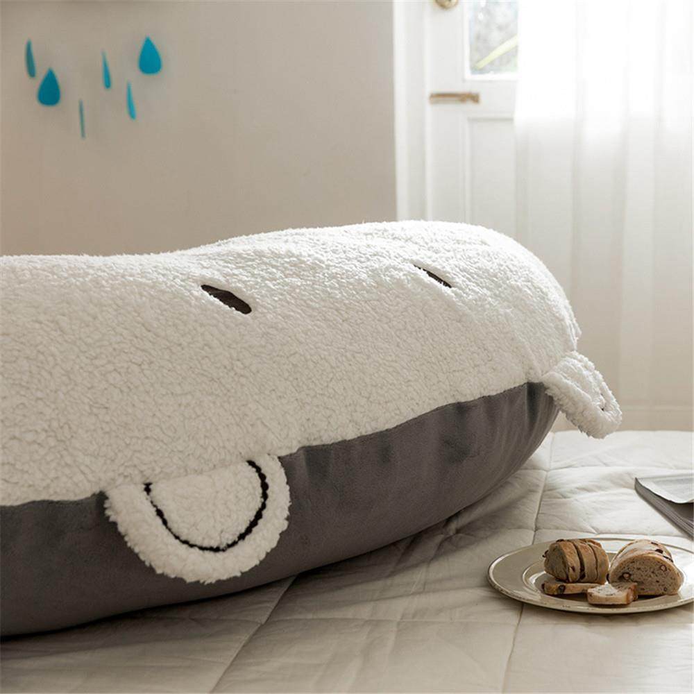 ins床头板兔兔绒靠垫床上可拆洗靠枕可爱大靠背沙发抱枕床靠背,淘宝优惠券,粉丝福利购,淘宝优惠卷