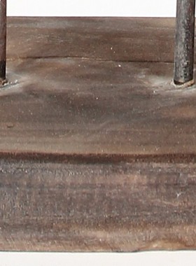 厂家销售原c创手工制作木质工艺品桌面玄关装饰创意牛角造型摆件