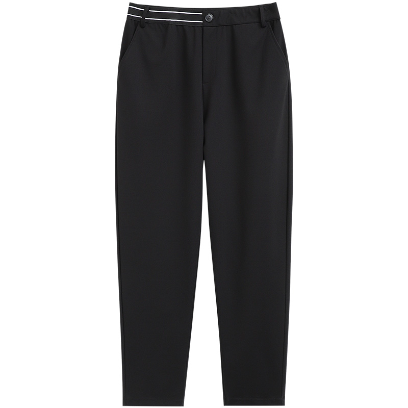 2023新款胖妹妹高腰微弹显瘦裤子修饰腿型气质大尺码时尚秋装裤子 - 图3