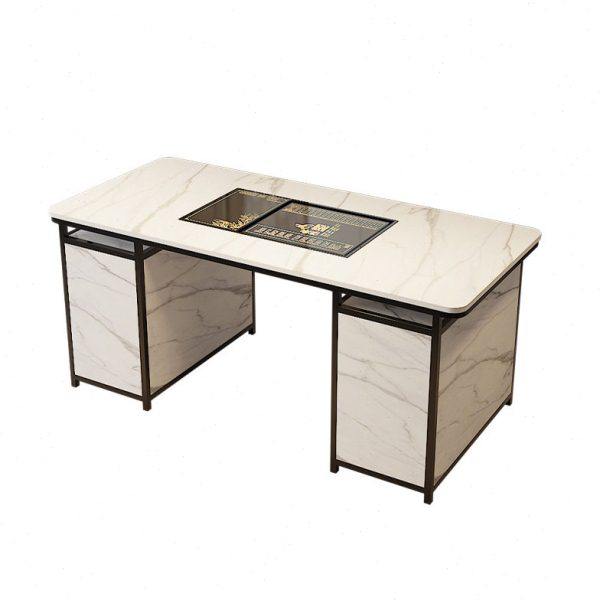 岩板茶桌椅组合现轻奢级感公室烧水壶一体简约茶台多功能,淘宝优惠券,粉丝福利购,淘宝优惠卷