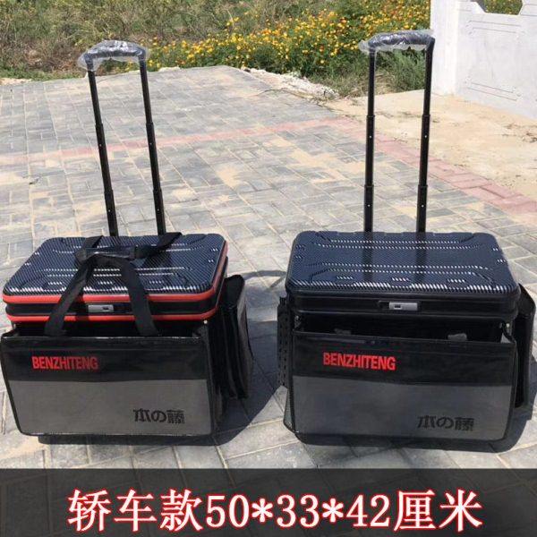新款硬盖钓鱼拉杆箱多功能拉杆桶可坐大轮加厚耐磨鱼护包防水大轮,淘宝优惠券,粉丝福利购,淘宝优惠卷