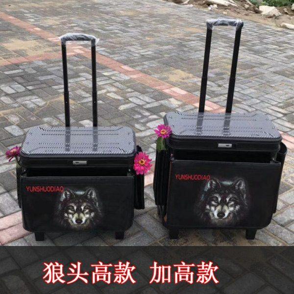 新款硬盖钓鱼拉杆箱多功能拉杆桶可坐大轮加厚耐磨鱼护包防水大轮,淘宝优惠券,粉丝福利购,淘宝优惠卷