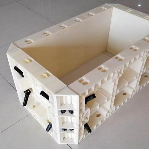 水沟塑料模板 电缆沟水渠 现浇模板 ABS混泥土塑钢模板 轻巧方便 - 图1