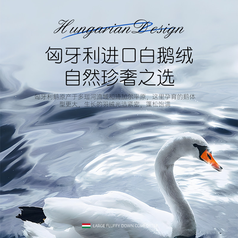 官方旗舰店正品羽绒被95白鹅绒五星级酒店抗菌保暖冬季加厚被芯,淘宝优惠券,粉丝福利购,淘宝优惠卷