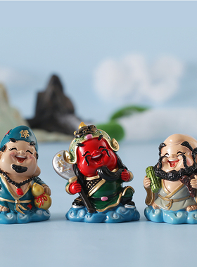 家居饰品七夕情人礼物月老创意小B摆件观音神仙公仔客厅装饰品摆