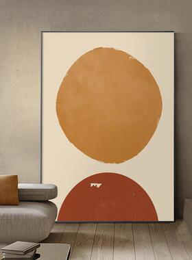 现代简约客厅落地装饰画几何抽象艺术餐厅挂画极简卧室床头画竖版