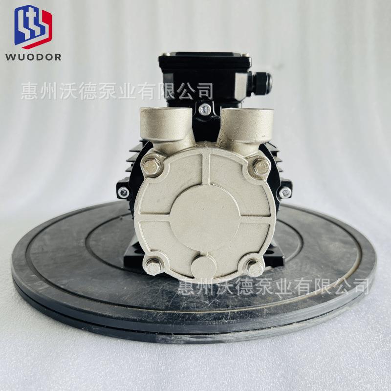 WD-20不锈钢耐高温循环水泵120-180℃热水模温机导热油泵200℃ - 图2