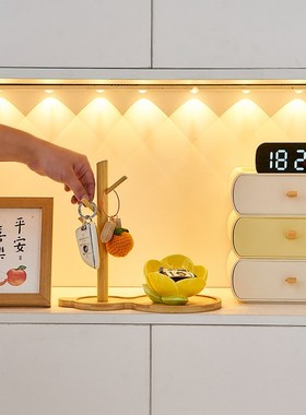 花朵珠宝手饰首饰品托盘放置展示陶瓷玄关摆件钥匙收纳盒高档精致