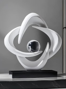 轻奢高档酒柜电视柜摆件玄关客厅八方J来财装饰品乔迁新房子礼品