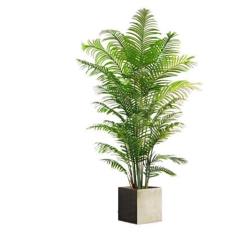 轻奢高端室内盆栽仿真绿植散尾葵落地盆栽假花树室内客厅装饰摆件,淘宝优惠券,粉丝福利购,淘宝优惠卷