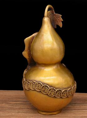 宏达 全铜 铜葫芦 铜器葫芦吉祥摆件