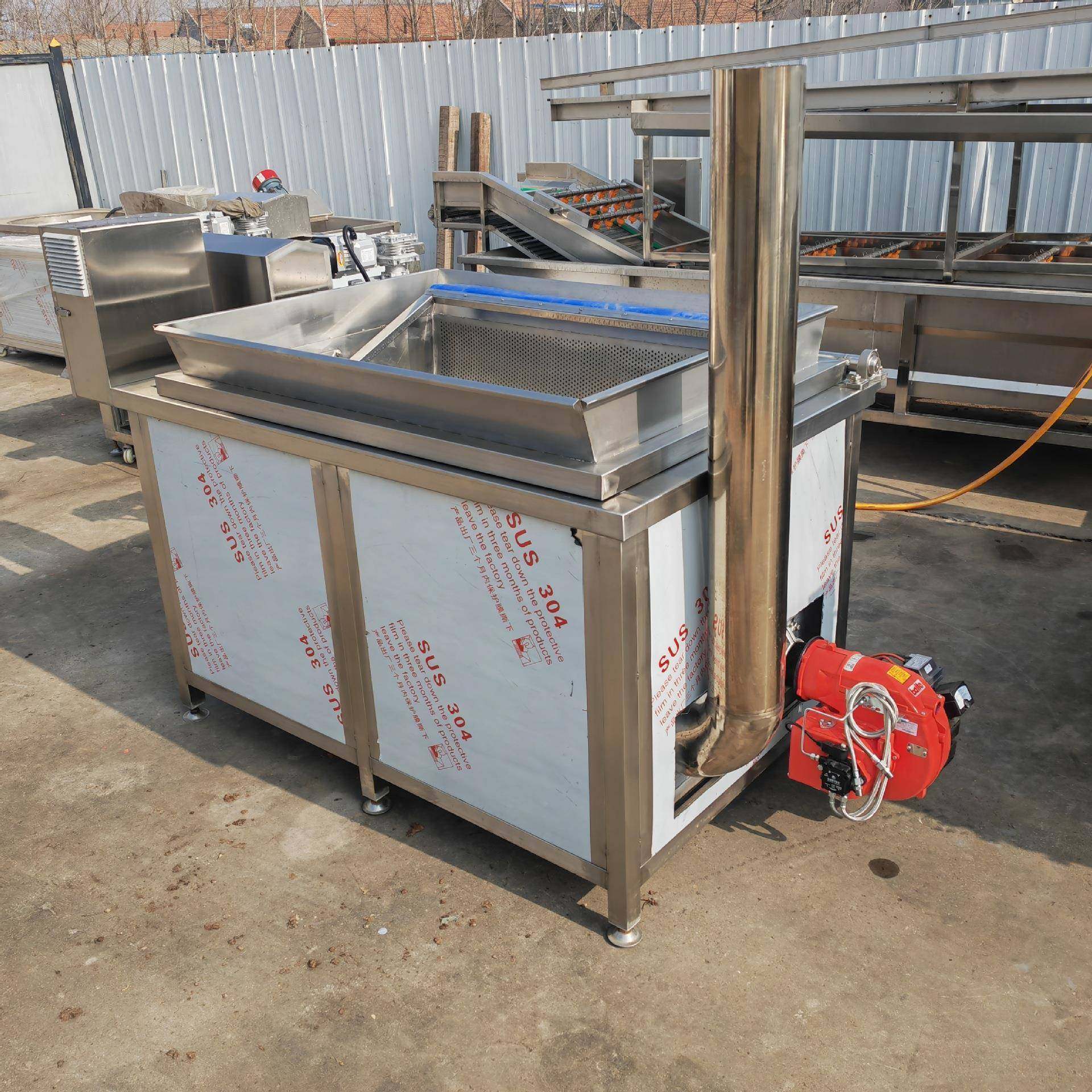 大型龙虾海参煮锅 自动出料翻斗卤煮锅 商用海参生产线蔬菜漂烫机,淘宝优惠券,粉丝福利购,淘宝优惠卷