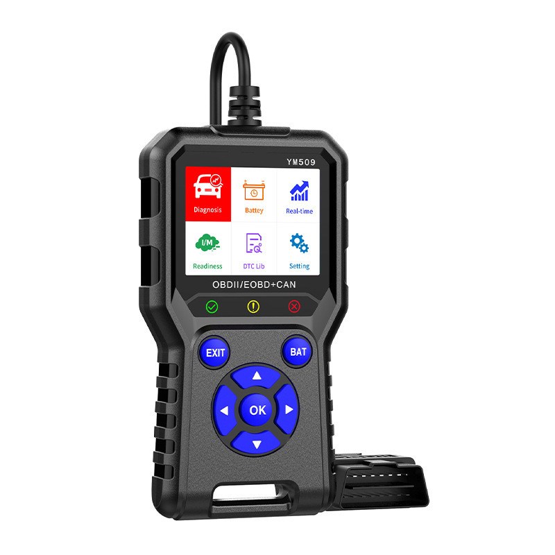 跨境YM509汽车诊断仪汽车故障诊断工具汽车发动机检测obd2 - 图3