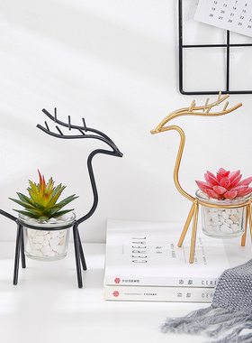 北欧创意客厅h小摆件房间家居装饰品办公卧室家里网红现代简约摆