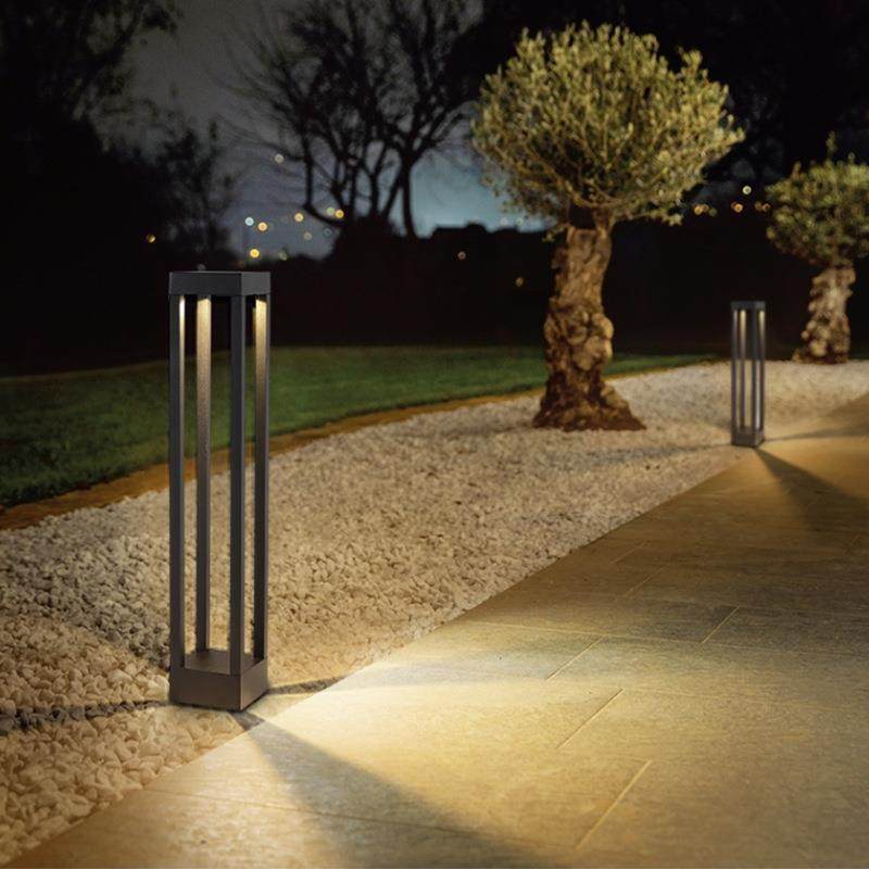 led户外方形草坪灯庭院灯别墅花园公园道路照明路灯市电草地灯 - 图1