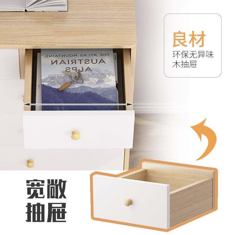 斗柜五斗柜简约现代卧室客厅收纳储物柜抽屉实木柜子房间置物架子 - 图2