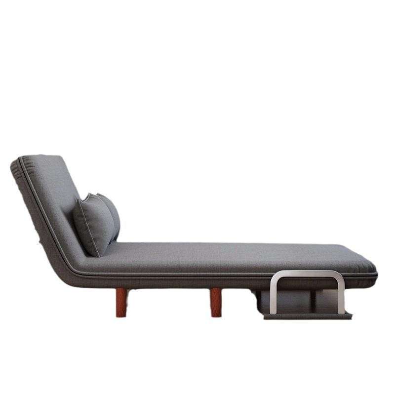 Folding sofa bed dual-purpose living room multi-function lunch break lazy sofa space-saving single internet celebrity fabric sofa bed