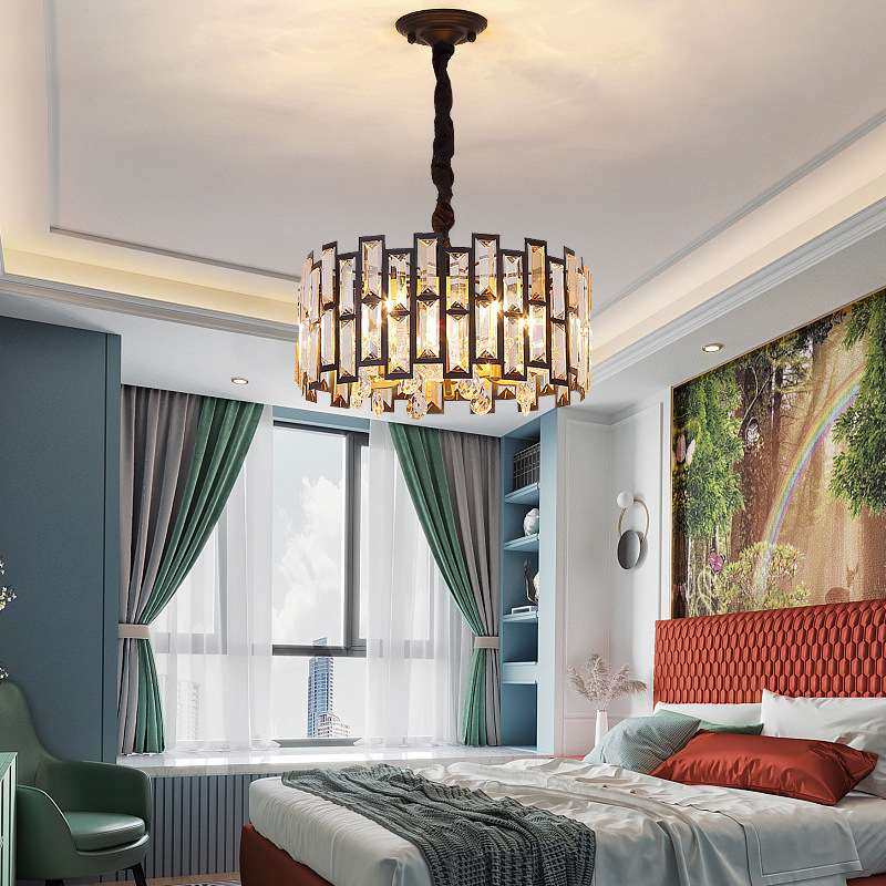 港式水晶吊灯 led创意简约时尚餐厅装饰灯具别墅奢华书房客厅吊灯,淘宝优惠券,粉丝福利购,淘宝优惠卷