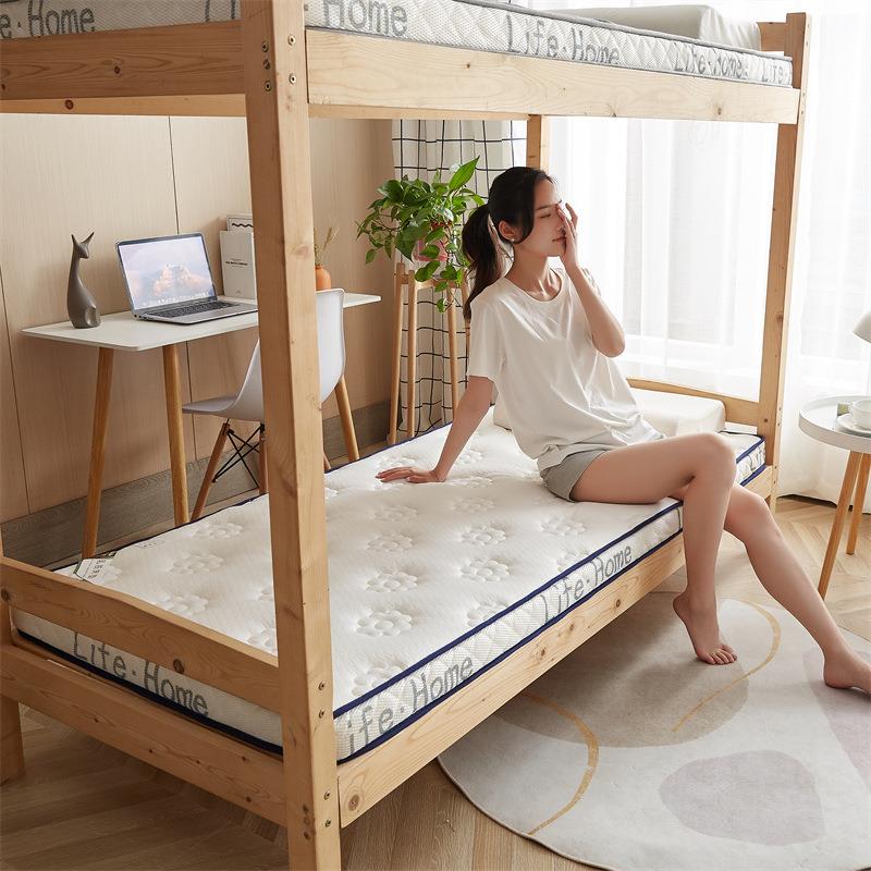 乳胶床垫海绵垫子家用榻榻米记忆棉软垫单人学生宿舍专用护脊 - 图2