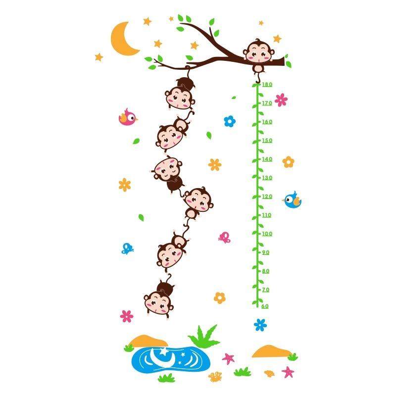 儿童房宝宝量身高贴尺家用3d立体亚克力客厅卧室装饰照片墙树贴画,淘宝优惠券,粉丝福利购,淘宝优惠卷