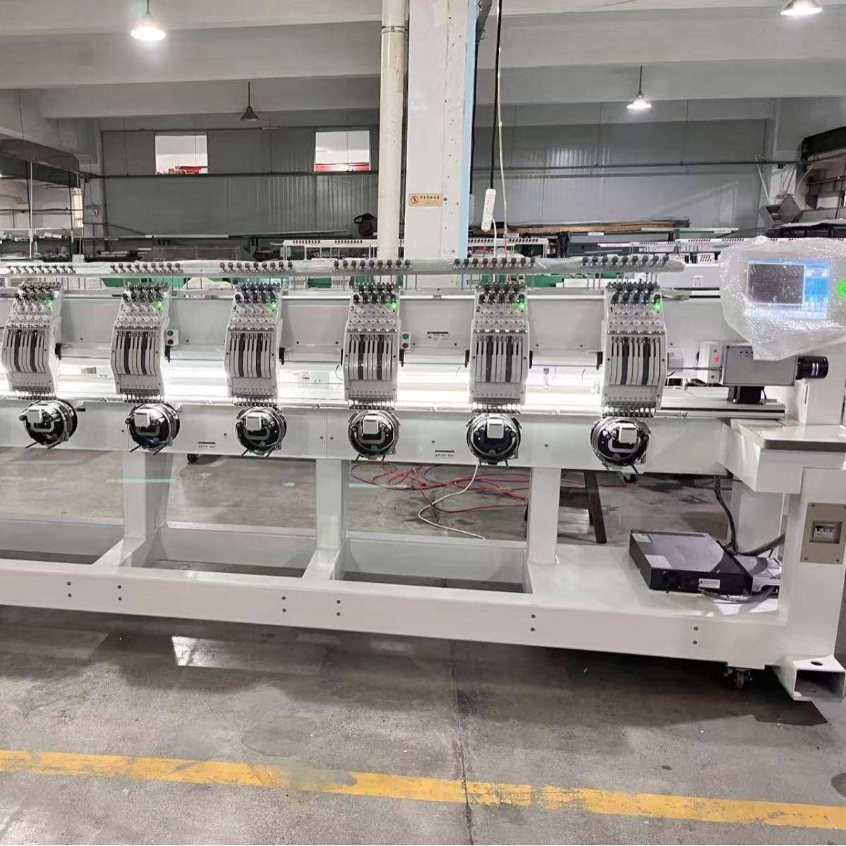 8头电脑绣花机成衣帽子个性化多头刺绣机高速8头9针电脑绣花机,淘宝优惠券,粉丝福利购,淘宝优惠卷