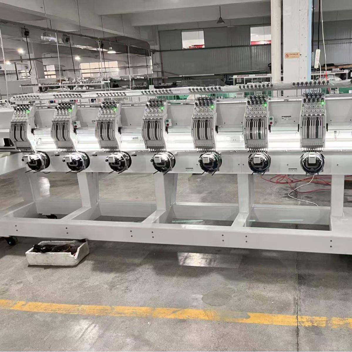 8头电脑绣花机成衣帽子个性化多头刺绣机高速8头9针电脑绣花机,淘宝优惠券,粉丝福利购,淘宝优惠卷