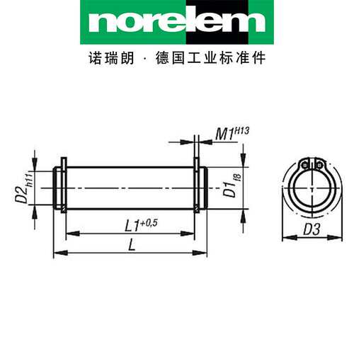 norelem德国原厂直供诺瑞朗NLM04250轴销 - 图1