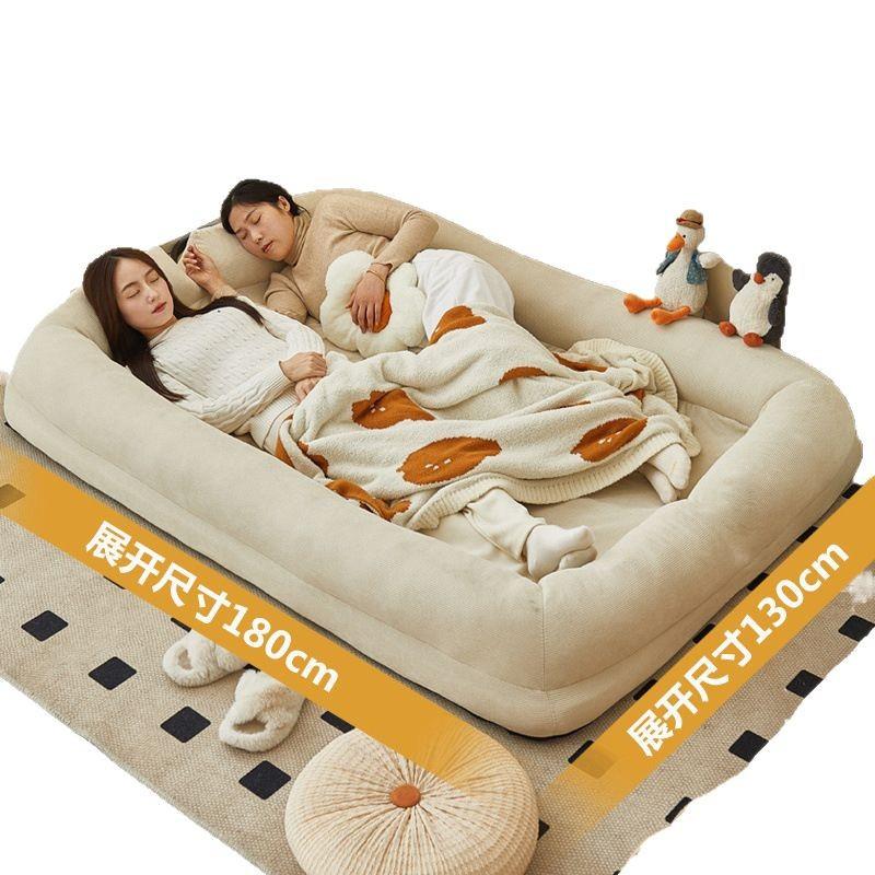 人类狗窝懒人沙发沙发床单人榻榻米巨大双人折叠阳台卧室房间网红 - 图3