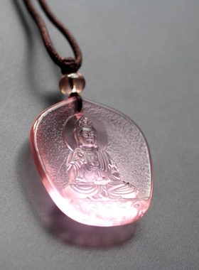 佛牌观音菩萨本尊吊坠本命男女琉璃平安饰品如来佛祖法会结缘挂件