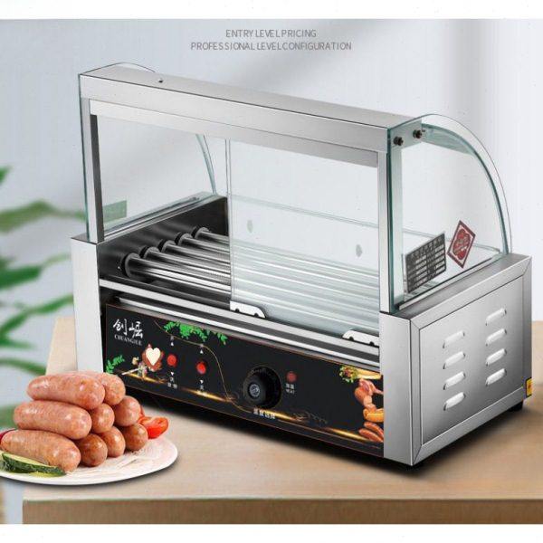 烤肠机 电热款多功能电热夜市设备烤肠机全自动火腿肠机器,淘宝优惠券,粉丝福利购,淘宝优惠卷