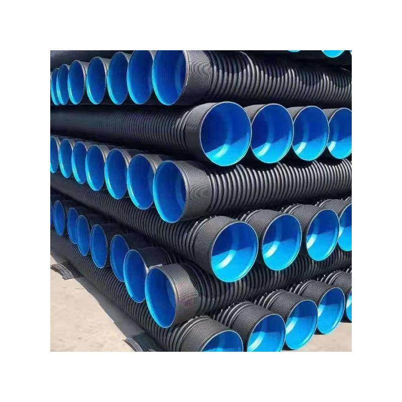 HDPE双壁波纹管中空壁缠绕管污水管下水道管PE增强型钢带管,淘宝优惠券,粉丝福利购,淘宝优惠卷
