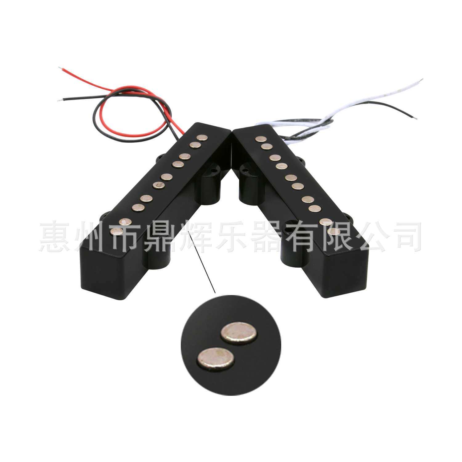 JB Bass 5弦贝司拾音器 电吉他贝斯铁板线路音色调节线路控制板,淘宝优惠券,粉丝福利购,淘宝优惠卷