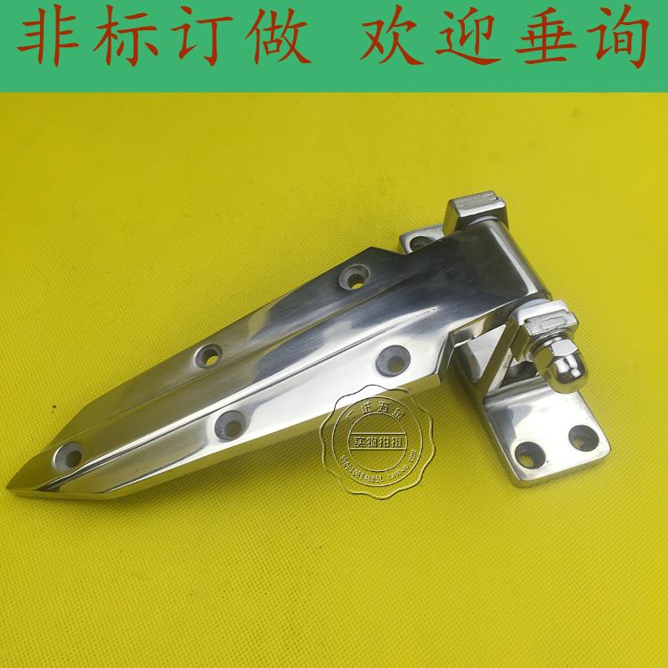 1460 1470厂家直销 蒸柜门较 烘箱铰链 冷柜合页 不锈钢冷库铰链 - 图3