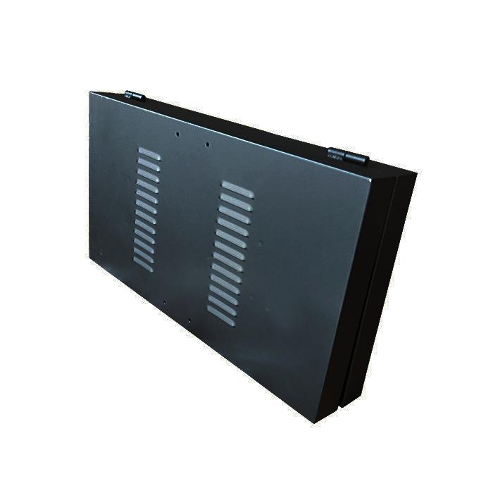 P10 length 2 height 2 dust monitoring traffic induction portable led display signage outdoor rainproof outer frame chassis