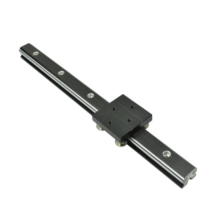 直线导轨 高速外置双轴心LGD6-12 60-140滑块木工机械轴承钢光轴 - 图0
