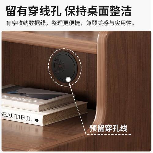 床头简约家用卧室实木色床边置物小型储物收纳柜子新中式床头柜 - 图0
