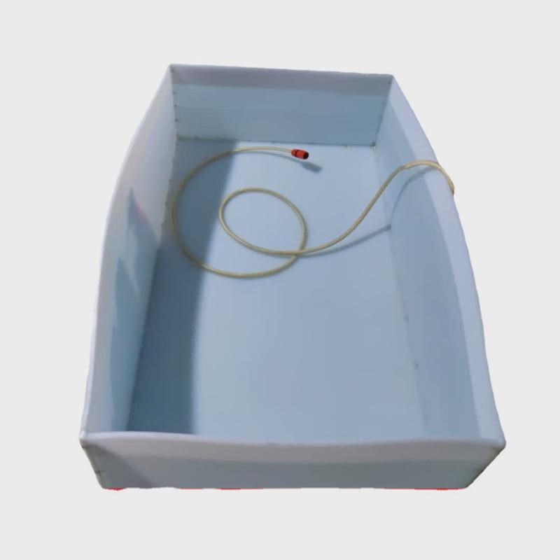 pp水箱塑料板焊接加工酸洗电镀槽过F滤防渗箱焊接养殖过滤槽加工 - 图0