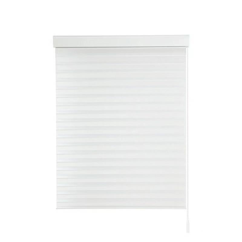 免打孔香格里拉帘卷帘窗帘厨房办公室半遮光柔纱帘百叶窗现代简约 - 图3