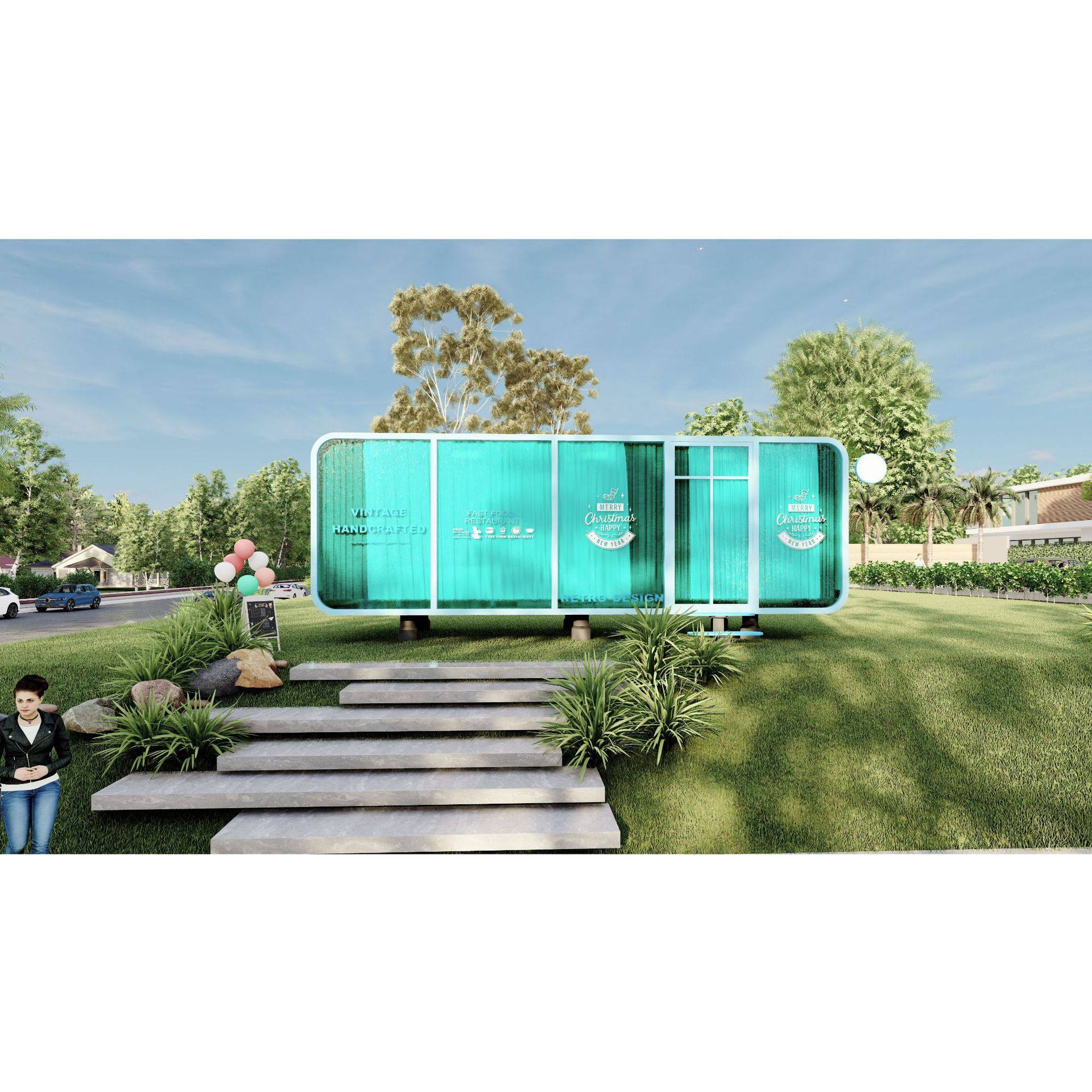 沈阳工厂别墅集装箱街区规划商业街店铺工业风售楼处办公室,淘宝优惠券,粉丝福利购,淘宝优惠卷