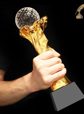 度季荷塘月色球奖杯定制大号秀优篮球奖杯银铜制作金团体员工