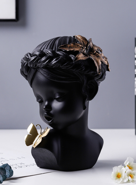 北欧轻奢b艺术创意摆件客厅茶几电视玄关酒柜现代简约家居软装饰