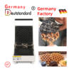 Commercial honeycomb waffle machine, quick bread waffle equipment, office dessert electric baking pan, honeycomb lattice waffle machine