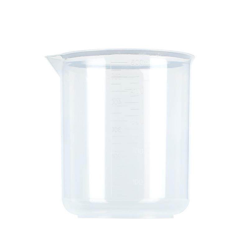 带刻度无把小烧杯量筒塑料烧杯500ml加厚塑料烧杯厨房实验室器材,淘宝优惠券,粉丝福利购,淘宝优惠卷