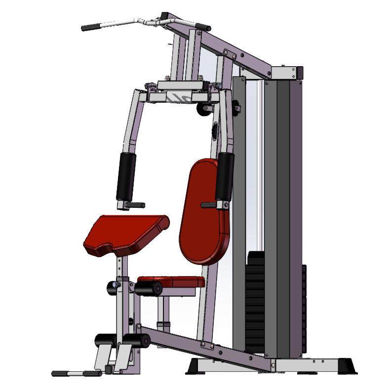 健身房单人站多功能综合训练器 源头工厂家用力量健身组合器械,淘宝优惠券,粉丝福利购,淘宝优惠卷
