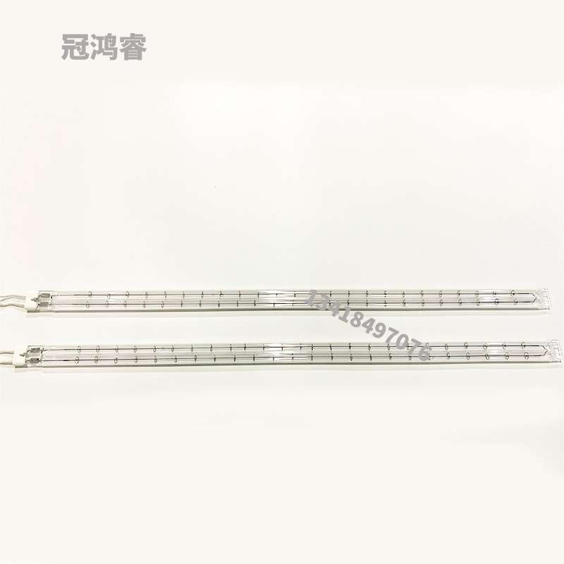 红外线双管半涂白500W 600MM 注塑机加热管 IR加热灯管 吹瓶机灯 - 图3