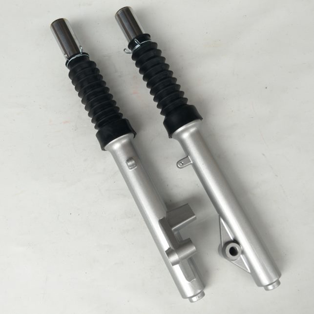 前T鼓GY2512刹仿凌前叉直筒钻踏板车561鹰避震雨减震器助力车减震 - 图1