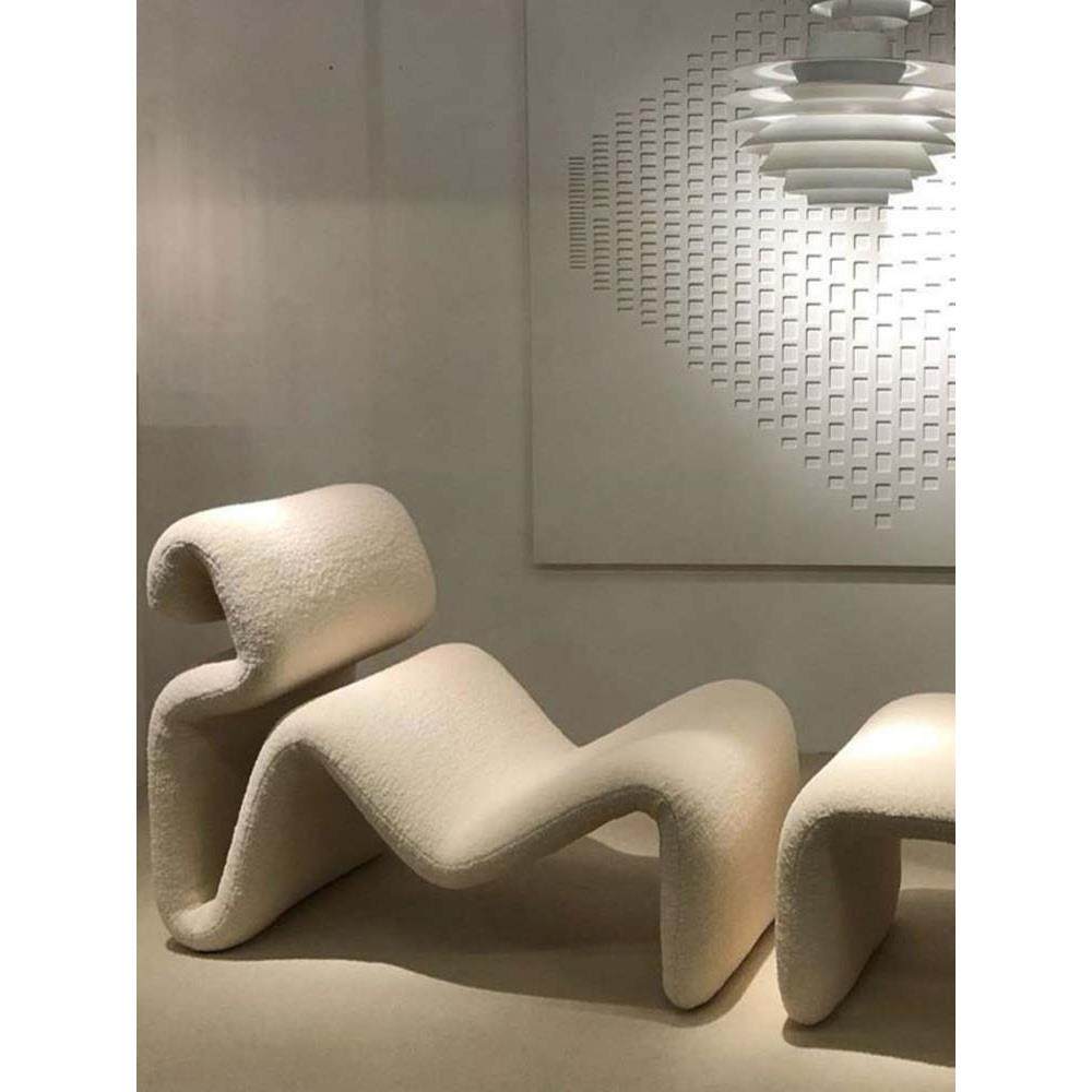 北欧创意现代简约设计师 s形椅家用客厅单人休闲椅阳台可躺懒人椅,淘宝优惠券,粉丝福利购,淘宝优惠卷