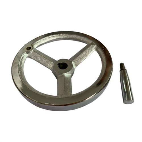 重型铸铁手轮JB/T7273.3-94铁手轮25*320镀铬铁圆轮手轮Z 镀铬手 - 图2